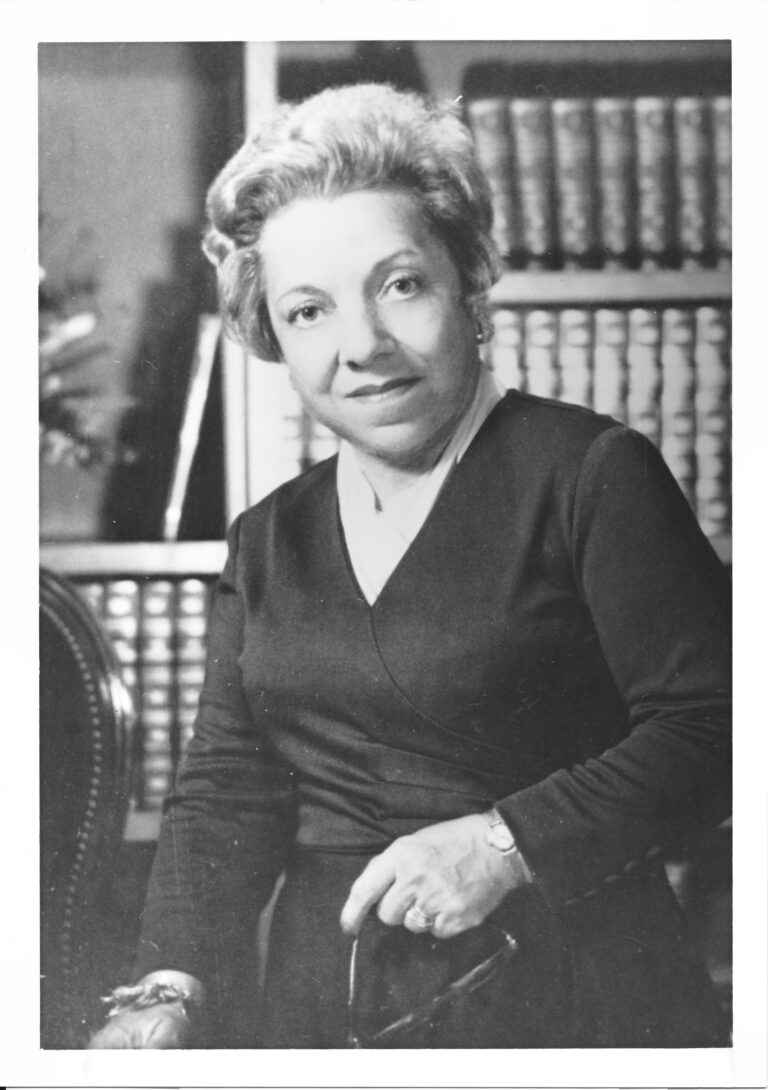 Virginia Lacy Jones, circa 1965, a Black librarian who attended the Richmond Conference.