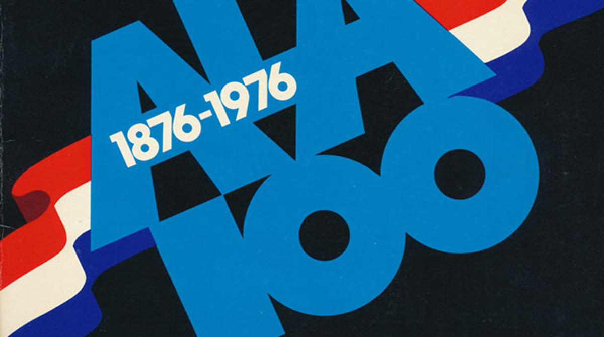 detail of 1976 ALA conference program logo