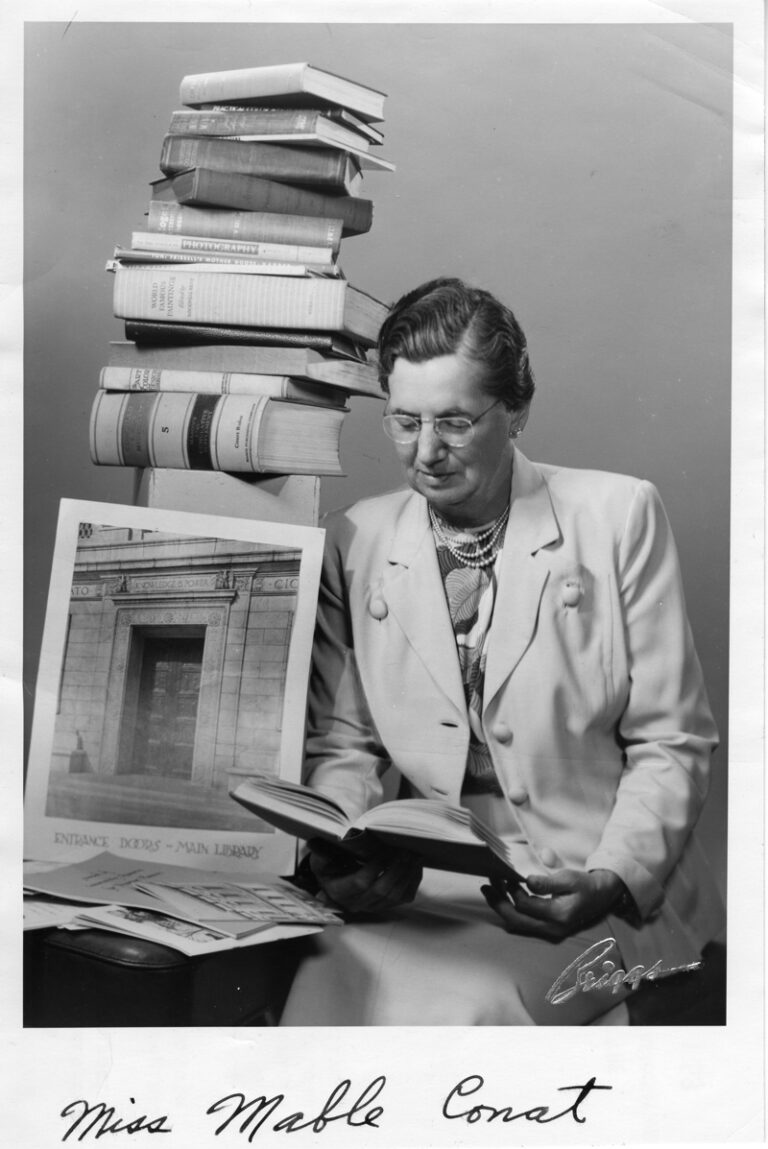 Mabel L. Conat, ACRL president in 1942-1943