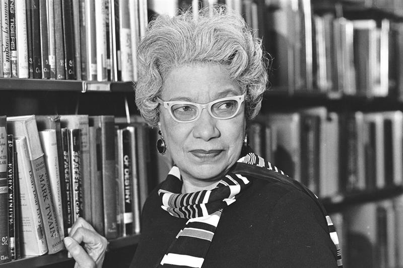 Librarian Mollie Huston Lee