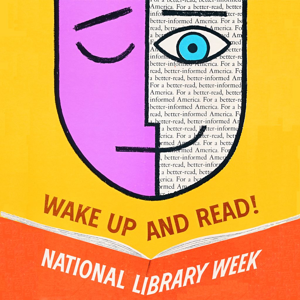 National Library Week 1959 poster