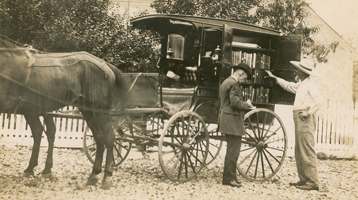 Washington County Free Library's bookmobile