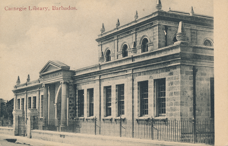 Carnegie Library, Barbados, 1905. From the ALA Archives.