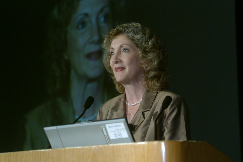 Carol Brey-Casiano at the 2005 ALA Annual Conference. From the ALA Archives.